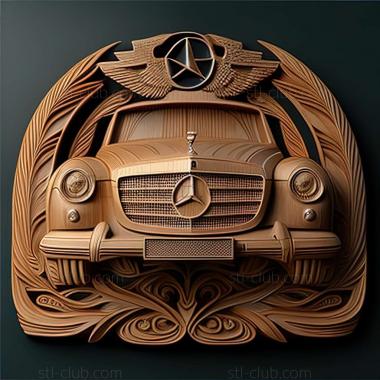 3D мадэль Mercedes Benz W246 (STL)